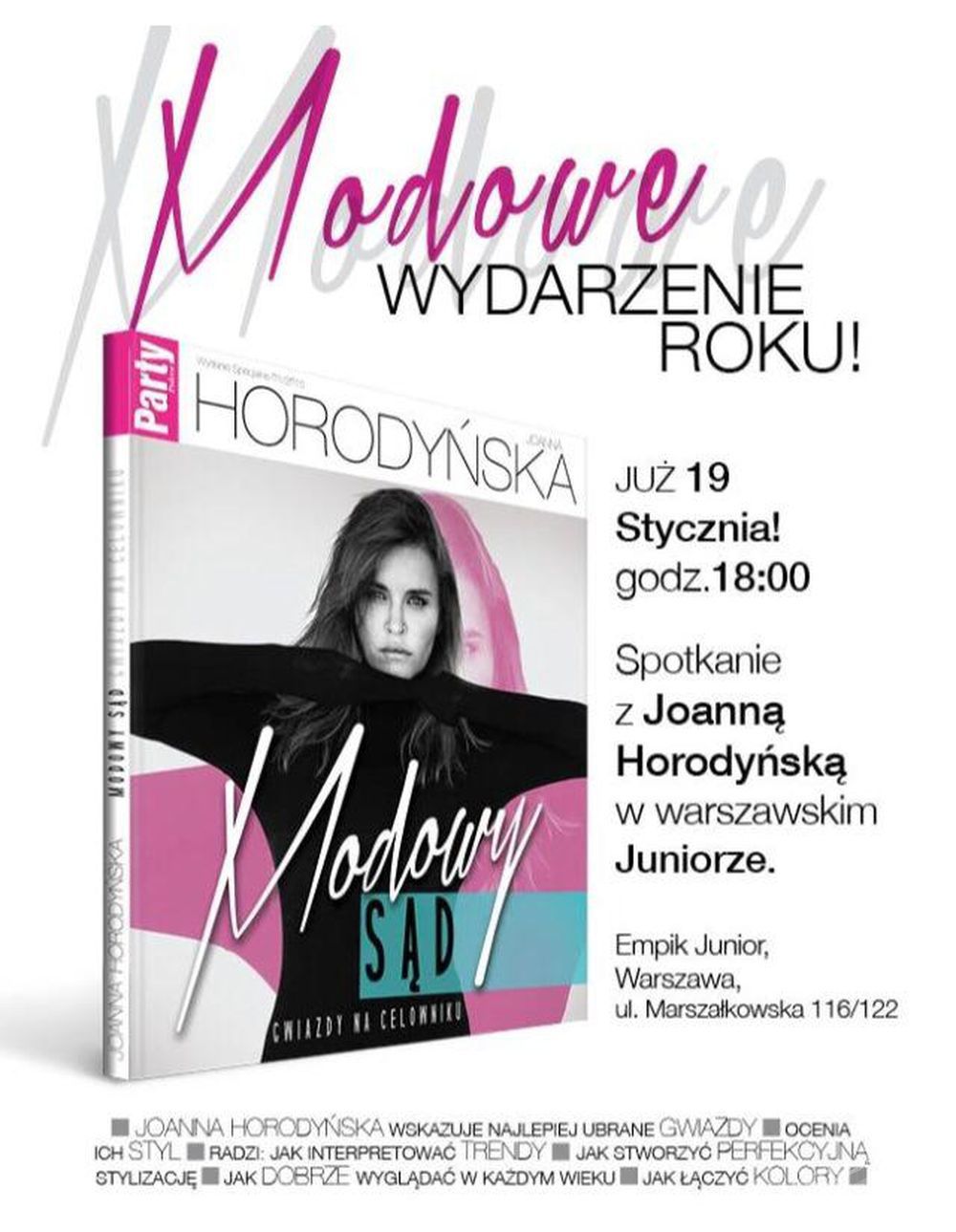 Spotkanie autorskie Fot. screen z Facebook