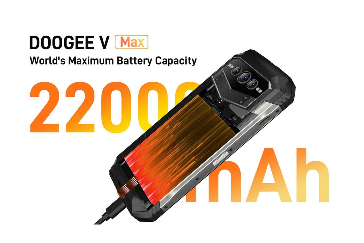 Doogee V Max — największa bateria potężny chipset