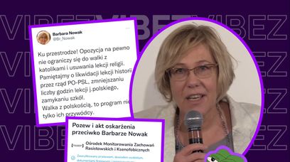 Barbara Nowak na Twitterze straszy opozycją. Trwa zbiórka na pozew sądowy