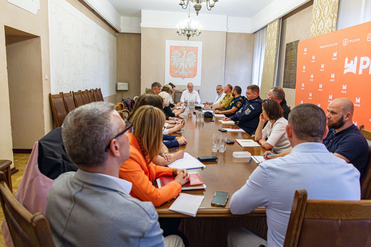 Komunikaty z posiedzenia Miejskiego i Powiatowego Zespołu Zarządzania Kryzysowego