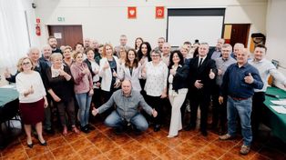 Świętokrzyskie: Dzień Sołtysa w gminie Łoniów. Był tort i życzenia