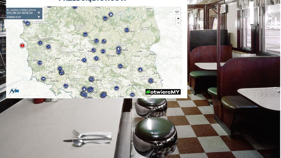 Firma z Warszawy zachęca przedsiębiorców, by "policzyli się" za pomocą interaktywnej mapy