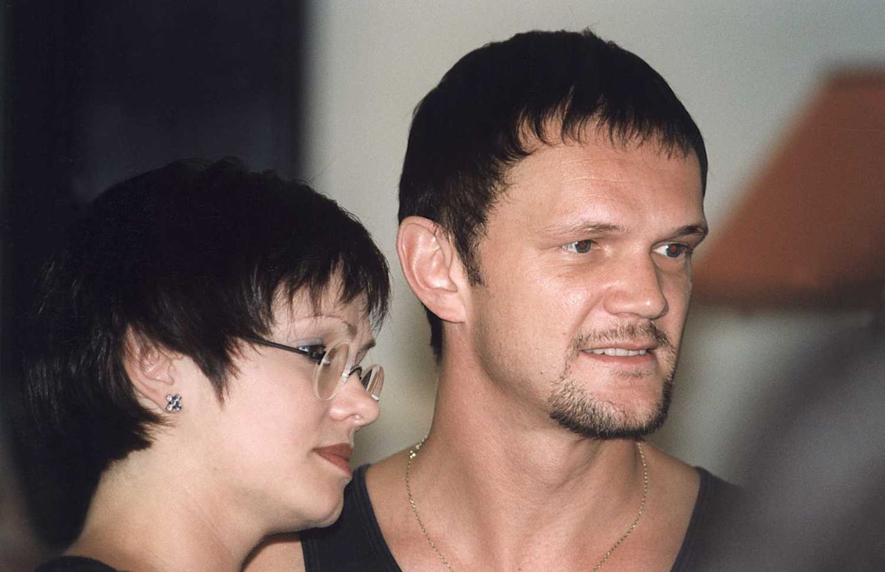 Weronika Marczuk i Cezary Pazura, 2000 rok