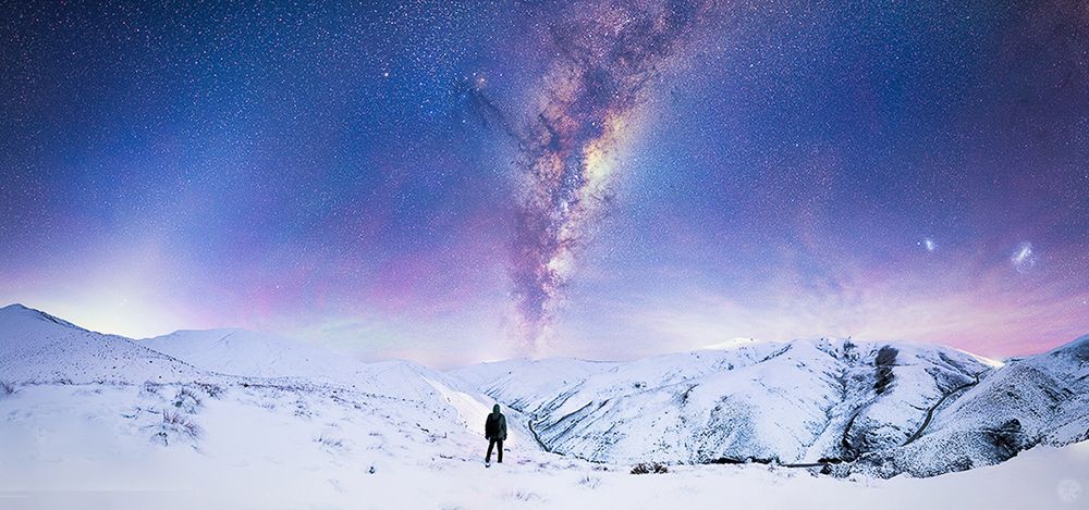 Nowozelandzka mroźna zima zaowocowała spektakularnymi zdjęciami nocnego nieba 2