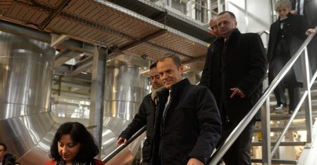 Oczyszczalnia ścieków "Czajka" otwarta przez premiera Donalda Tuska