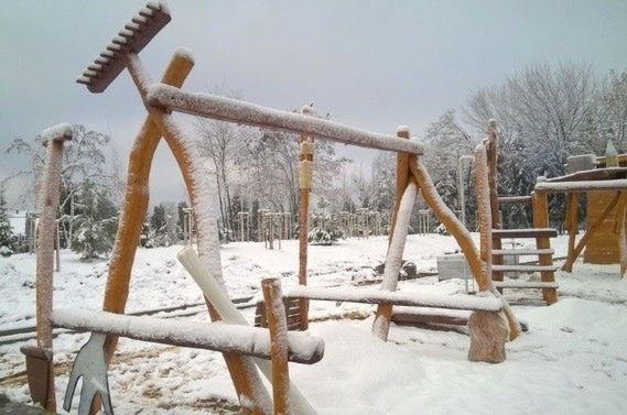 Plac zabaw dla... dorosłych. Ciekawa atrakcja w Ursusie