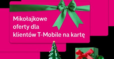 Magentowe mikołajki w T-Mobile: bonus 20% za doładowanie i e-bon 10 zł do Żabki dla wybranych klientów na kartę