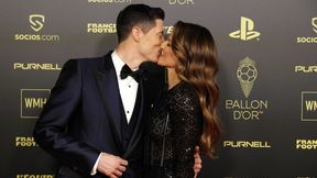 Lewandowscy pozowali na ściance i nagle usłyszeli jedno słowo. Dali się namówić!