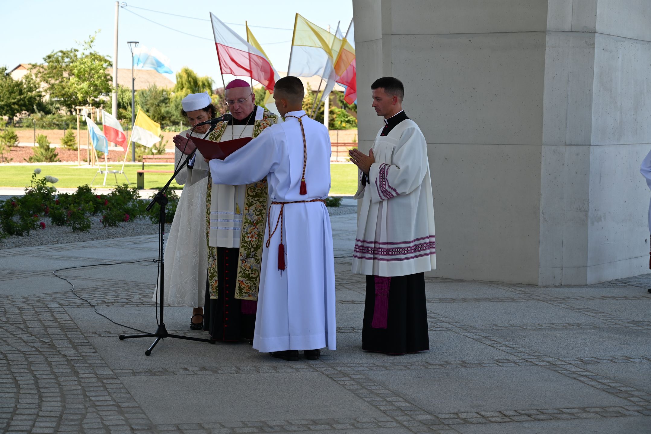 W uroczystości wzięli udział pielgrzymi z całego kraju