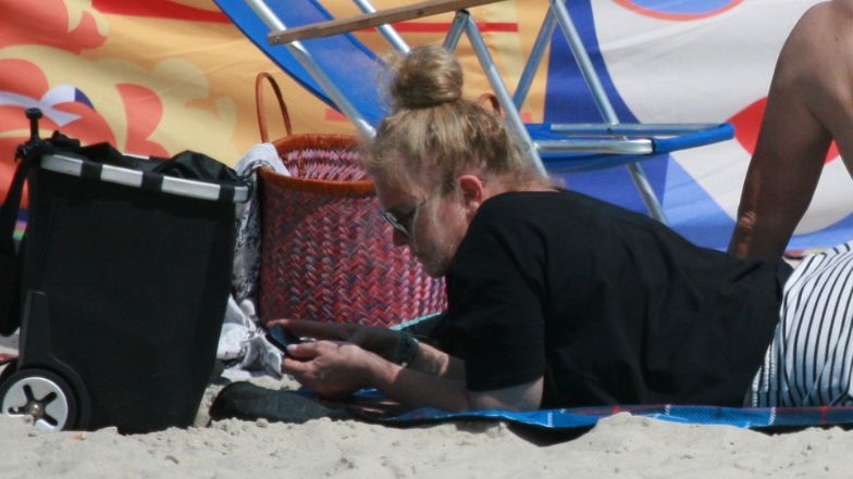 Dygant i Widawska wypoczywają w Juracie