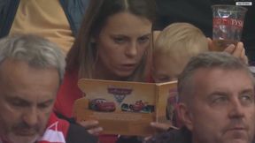 Ten duet skradł show podczas przerwy. Wyjątkowy obrazek