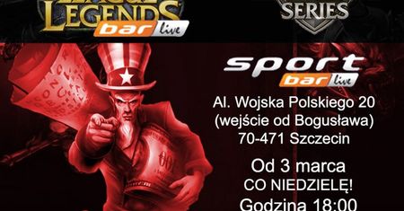 W Szczecinie BarLol, w Krakowie Bar of Legends GG - wspólne oglądanie esportu