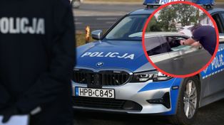 Strzały na parkingu Biedronki w Bolkowie. Dotarliśmy do nagrania z interwencji, w której ranny został policjant