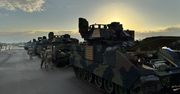 Przerzut wojsk USA do Polski. Ponad 100 wozów Bradley