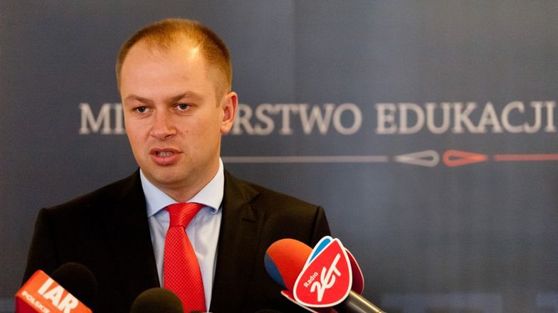 Wiceminister edukacji Maciej Jakubowski