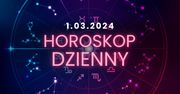 Horoskop dzienny – 1 marca. Baran, Byk, Bliźnięta, Rak, Lew, Panna, Waga, Skorpion, Strzelec, Koziorożec, Wodnik, Ryby