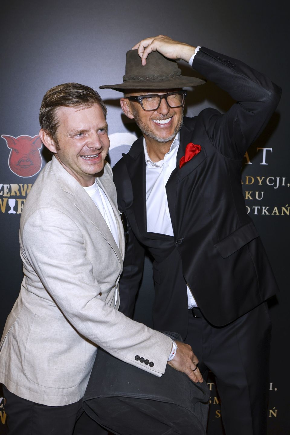 Rafał Zawierucha i Piotr Popiński