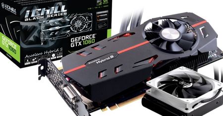 Inno3D GeForce GTX 1060 Ichill Black: czyli wersja z chłodzeniem cieczą