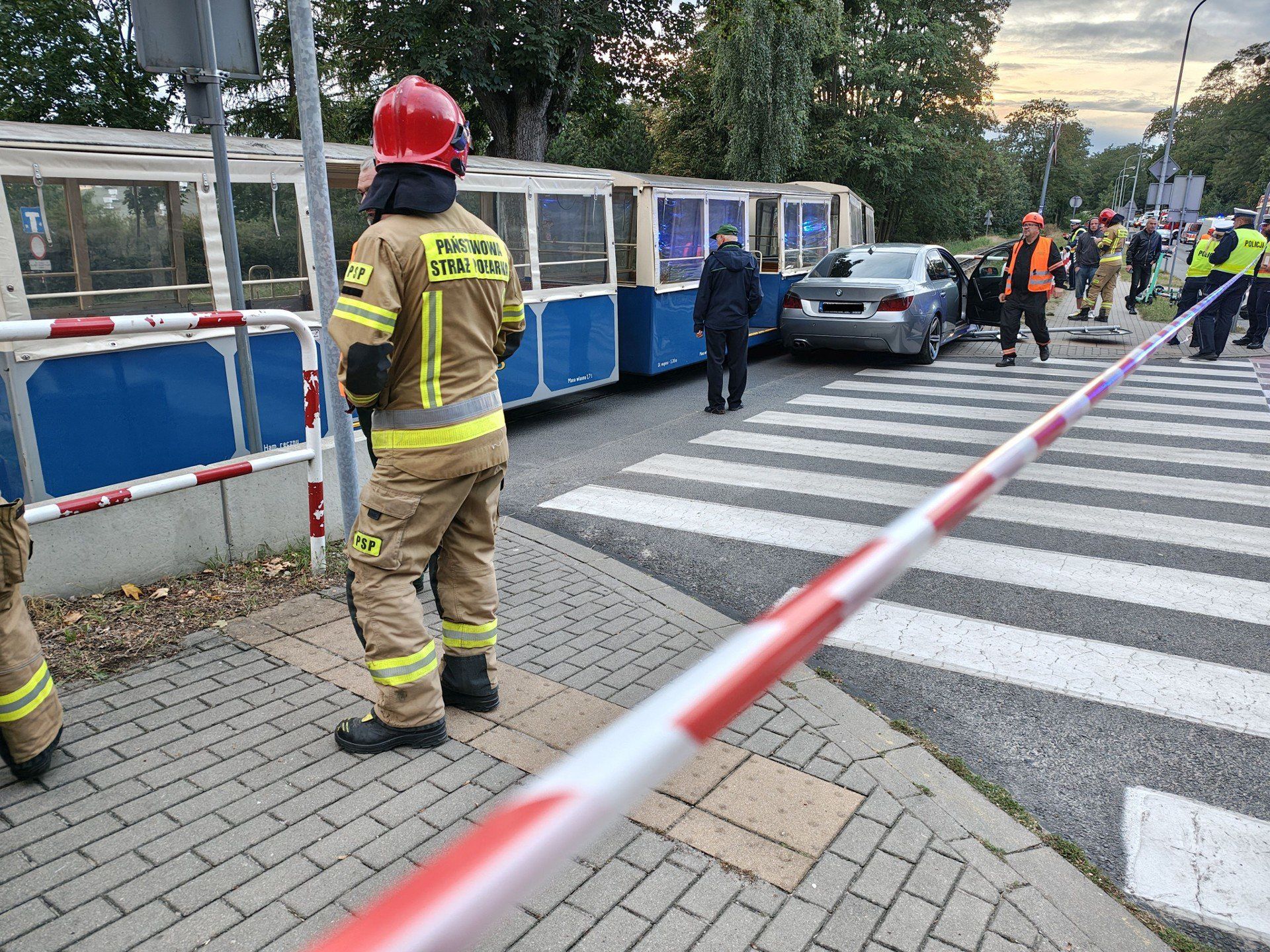 Wypadek kolejki Maltanka w Poznaniu