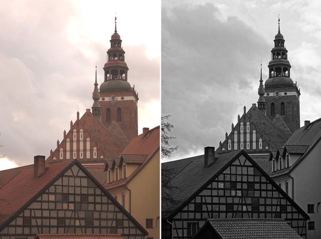 Dwa efekty cyfrowe z tego aparatu, które chyba najbardziej polubiłem: Retro i HDRowa czerń-biel z bogatą gradacją.© Paweł Baldwin