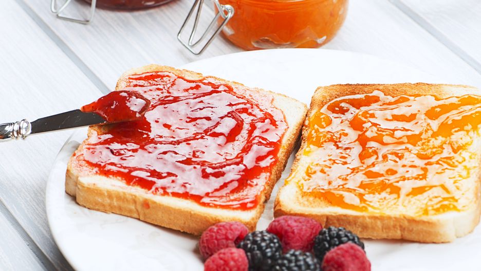 Dżem z pieczywem nie jest dobrym połączeniem