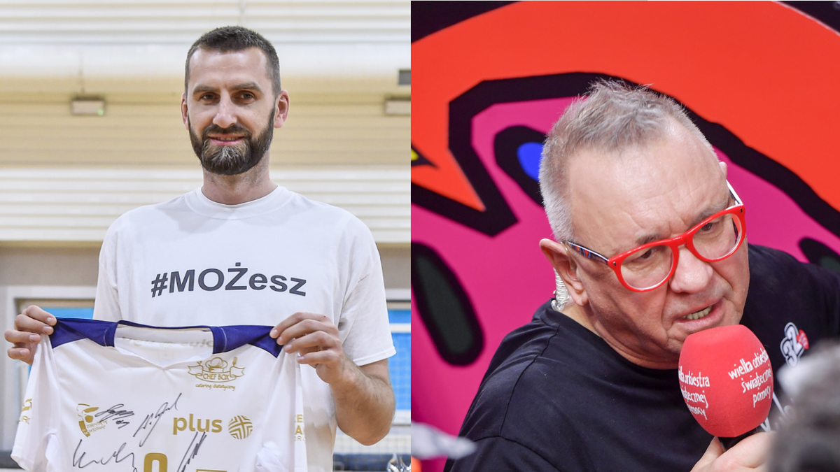 Jurek Owsiak i Marcin Możdżonek