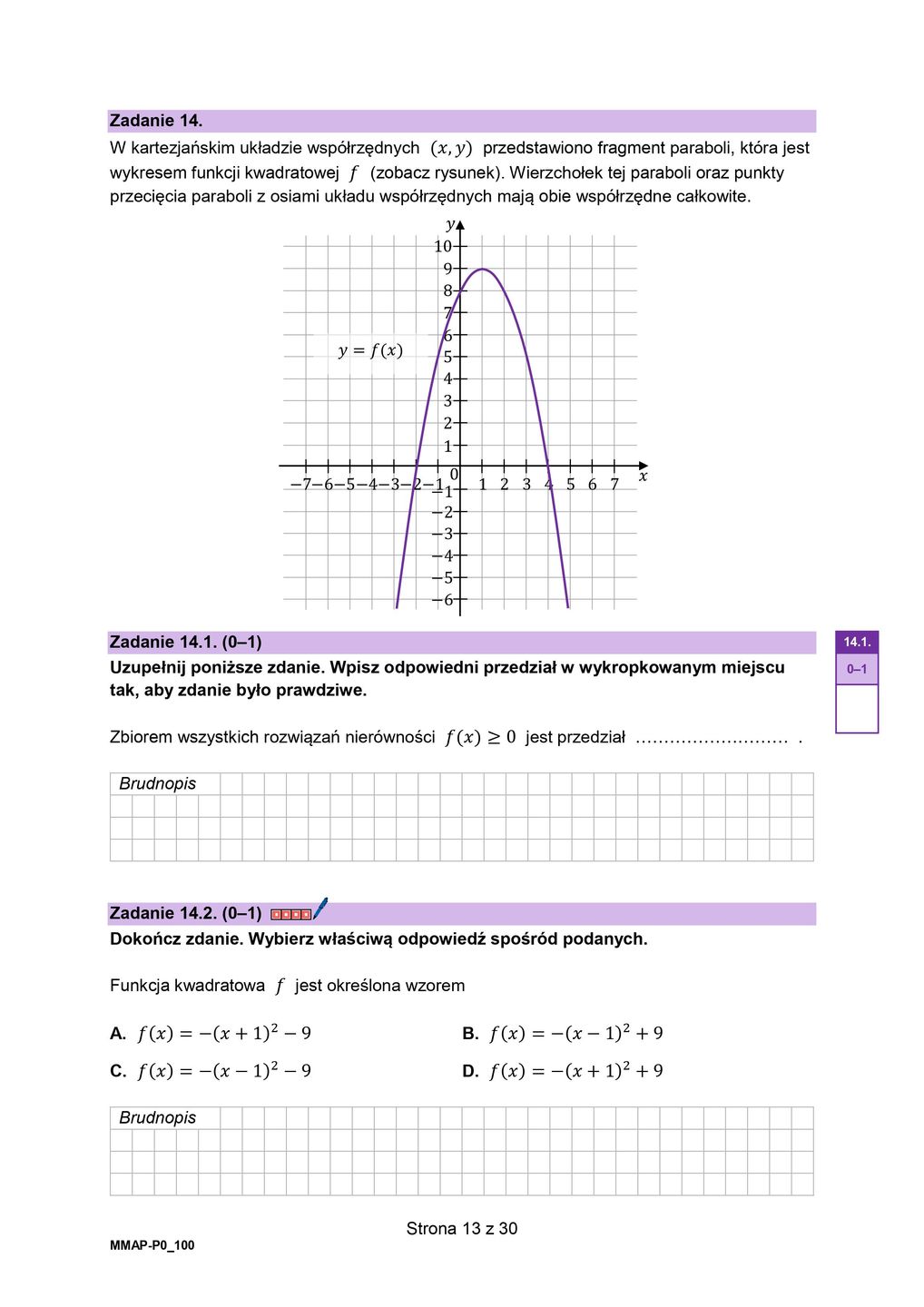 Arkusz matematyka. Matura 2024 w nowej formule