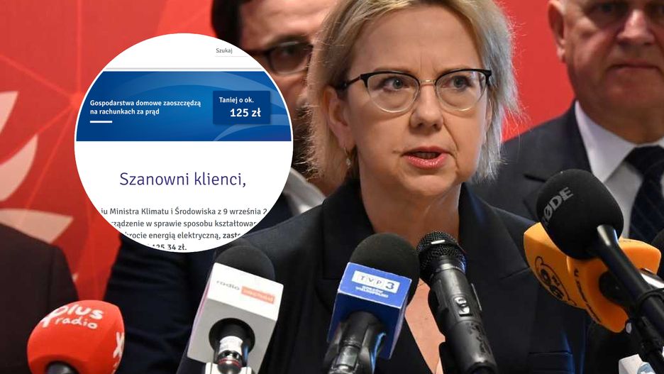 Anna Moskwa poinformowała o możliwości uzyskania obniżki rachunku za energię
