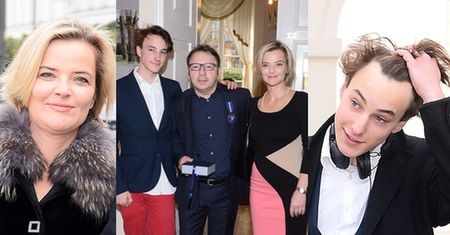 Zamachowski z synem w Ministerstwie Kultury (ZDJĘCIA)