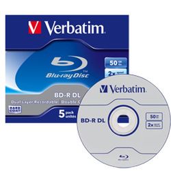 50 GB Blu-ray DL od Verbatima