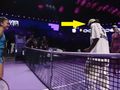 "Troszkę się spóźnił". Tylko spójrz, kto pojawił się na WTA Finals