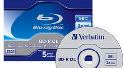 50 GB Blu-ray DL od Verbatima 1