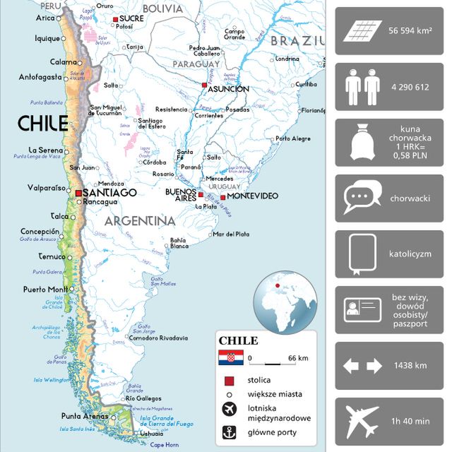 Chile mapa 