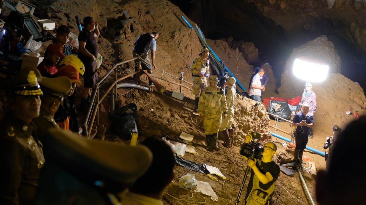Akcja ratownicza w jaskini Tham Luang