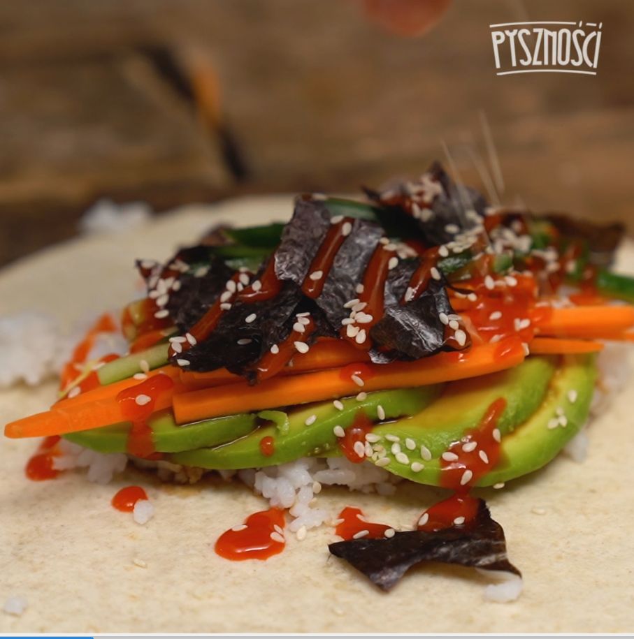 Wrap sushi- Pyszności