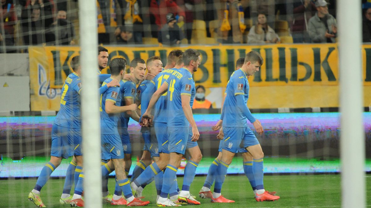 Getty Images / Na zdjęciu: piłkarze reprezentacji Ukrainy