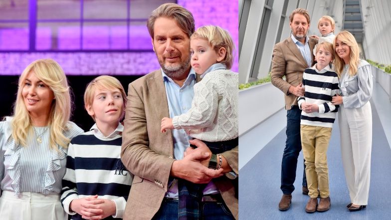 Wojciech Modest Amaro z rodziną