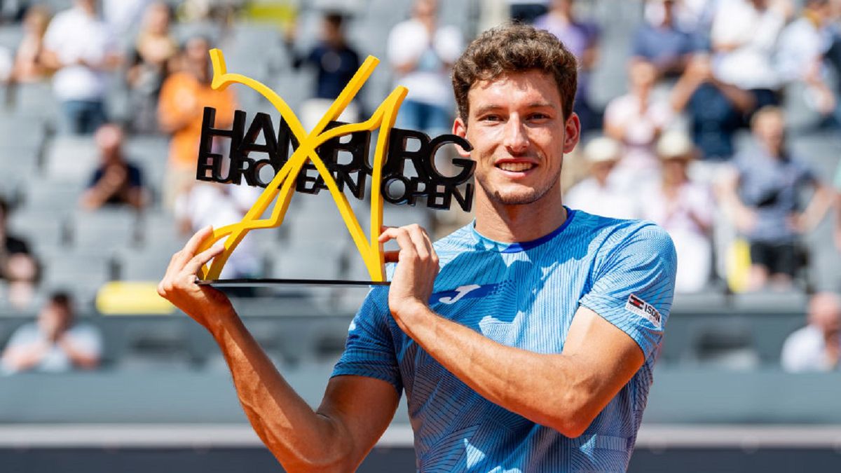 Zdjęcie okładkowe artykułu: Getty Images / Alexander Scheuber / Na zdjęciu: Pablo Carreno, mistrz Hamburg European Open 2021