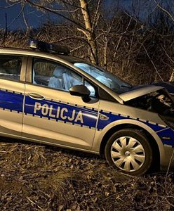 Wypadek radiowozu z nastolatkami. Zarzuty dla kolejnego policjanta