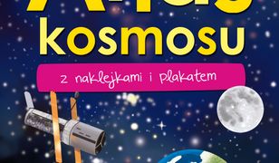 Atlas kosmosu z naklejkami i plakatem