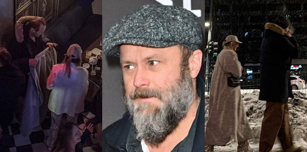 Zakochany Leszek Lichota imprezuje z NOWĄ PARTNERKĄ do 2 w nocy. Miłość im służy? (ZDJĘCIA)