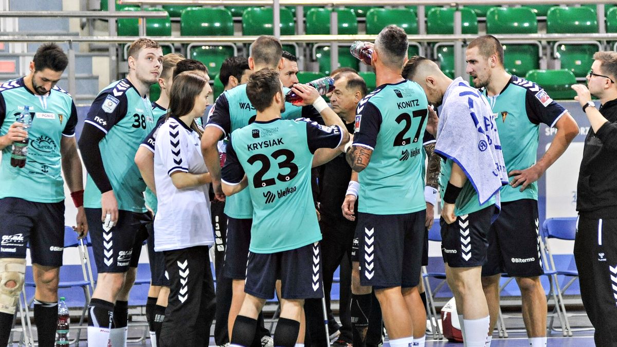 WP SportoweFakty / Anna Dembińska / Na zdjęciu: Piłkarze ręczni Pogoni Szczecin