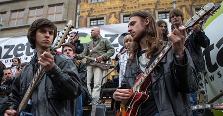 Fiasko gitarzystów we Wrocławiu. Tym razem bez rekordu Guinnessa