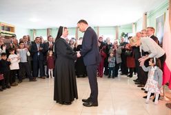 Prezydent odwiedził sierociniec dla palestyńskich dzieci