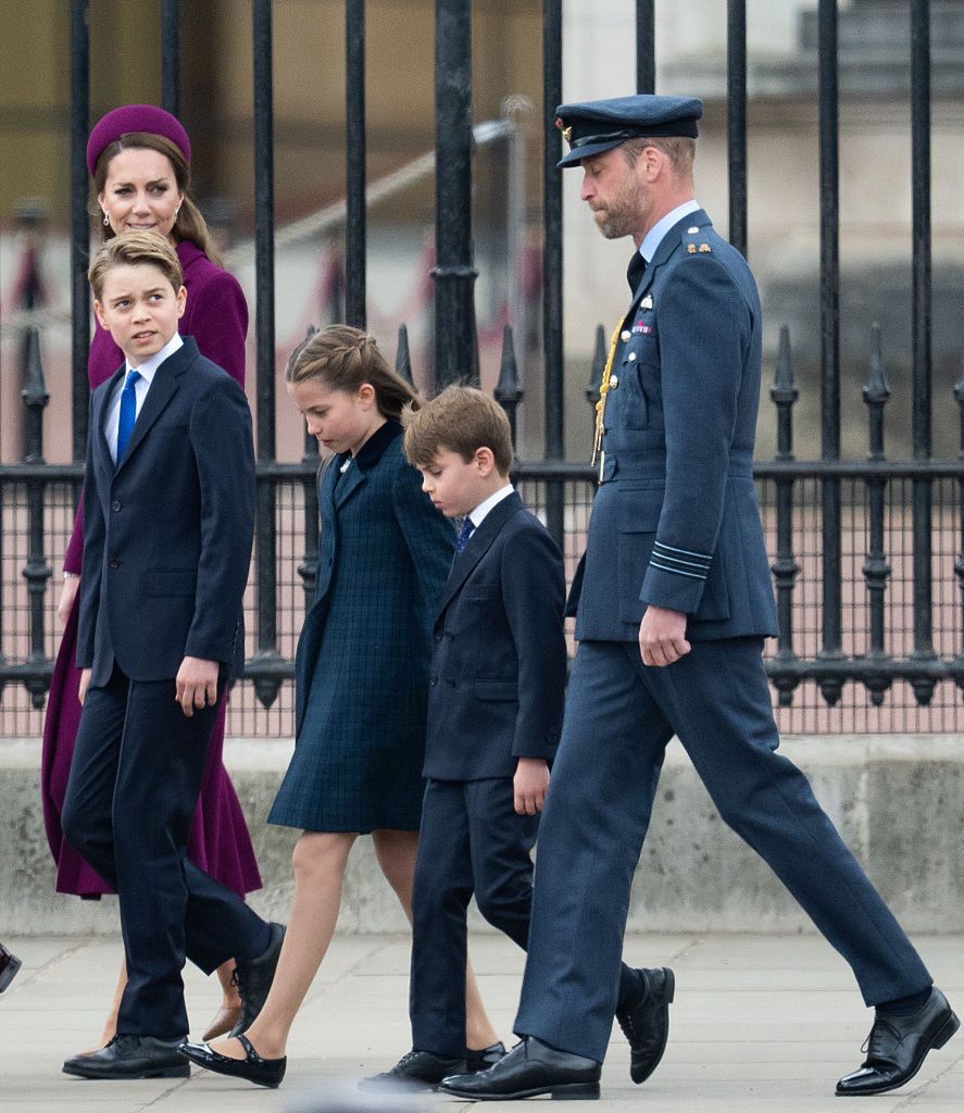 Książę William i księżna Kate z dziećmi