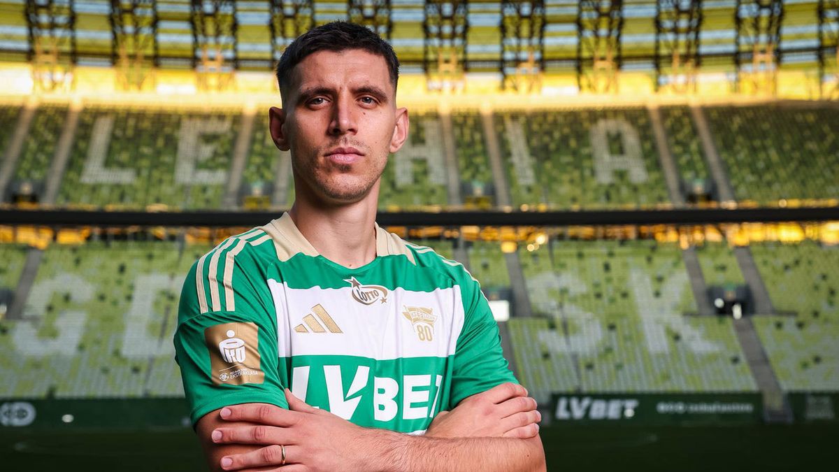 Materiały prasowe / Grzegorz Radtke / Lechia Gdańsk / Na zdjęciu: Matej Rodin