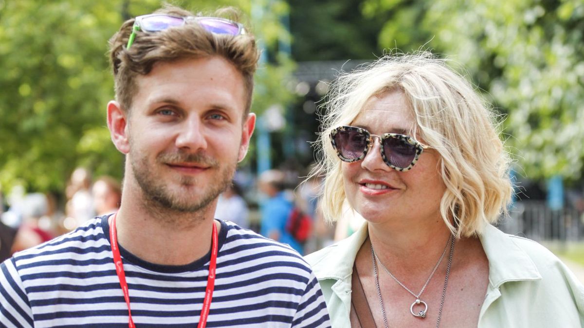  Antoni Królikowski z mamą