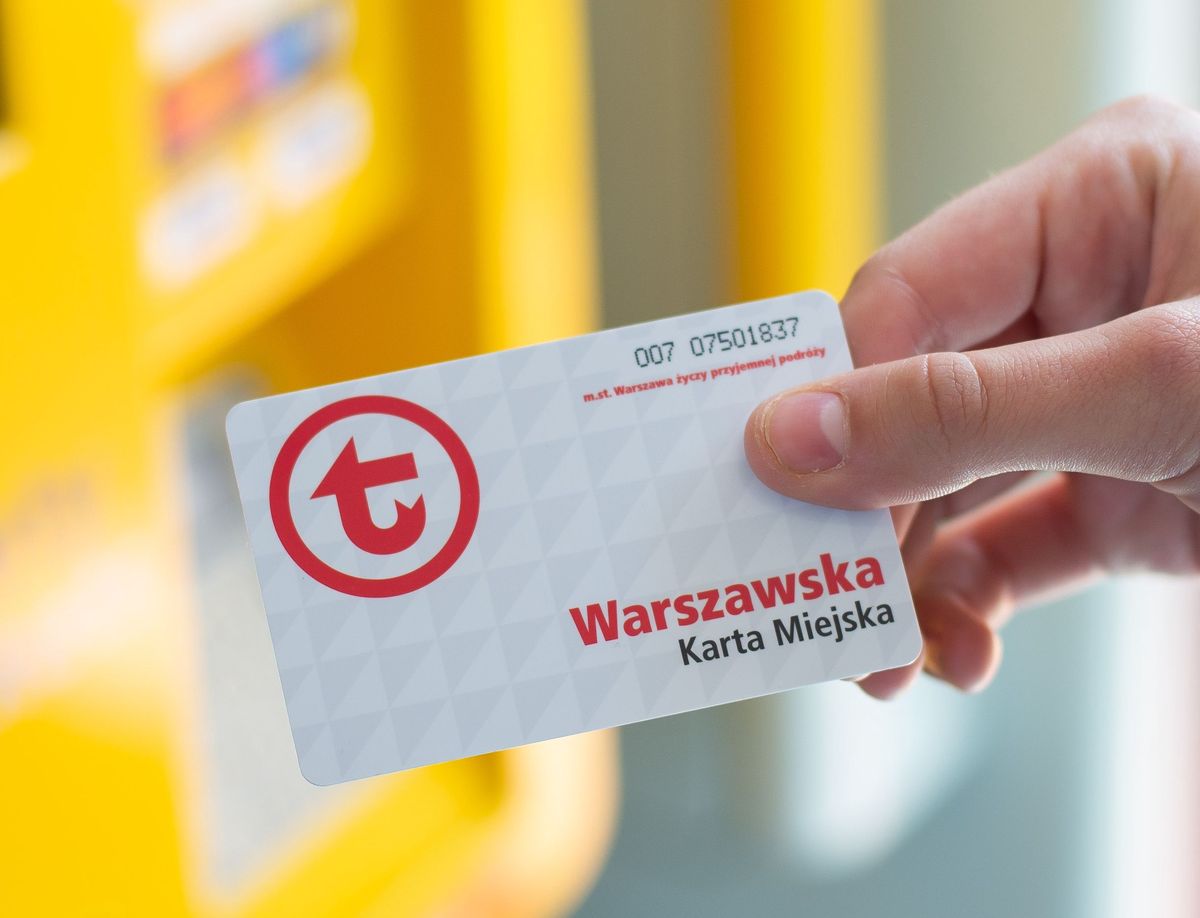 Warszawa. Bilet długookresowy można odwiesić on-line
