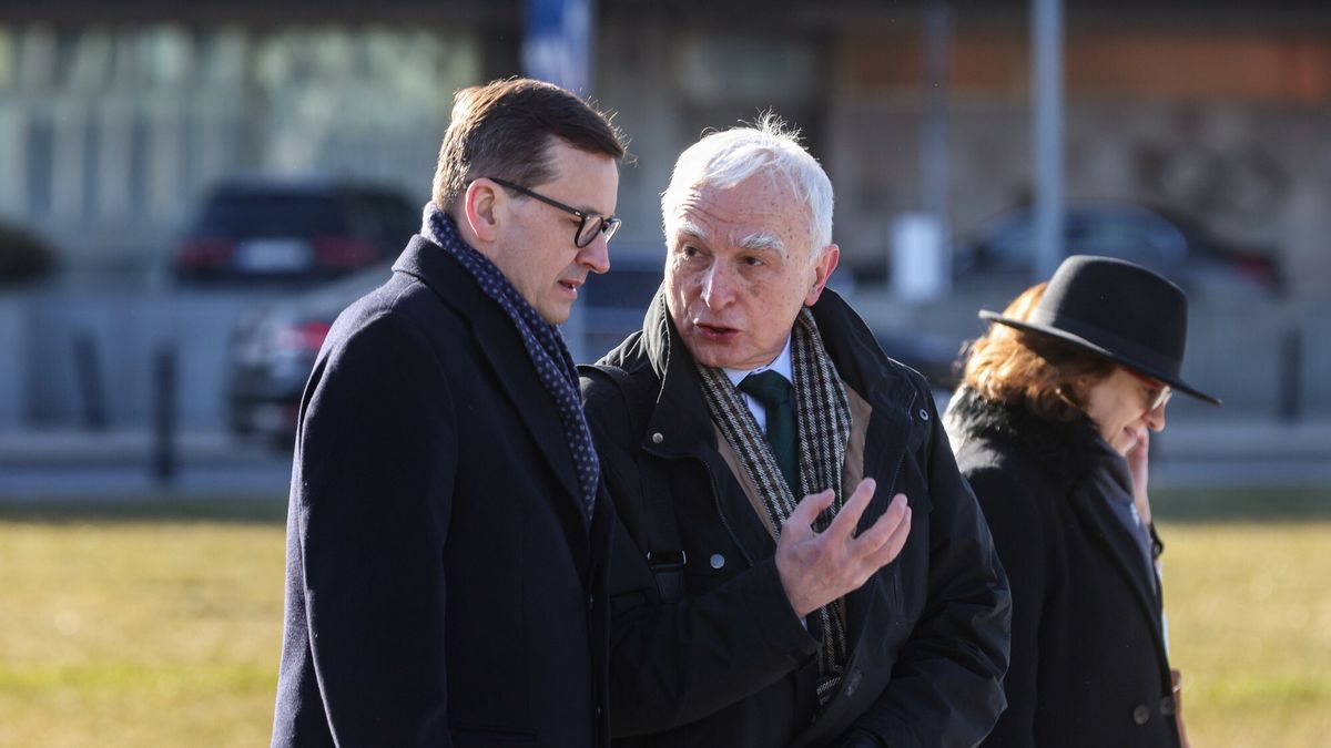 Mateusz Morawiecki i Piotr Naimski 