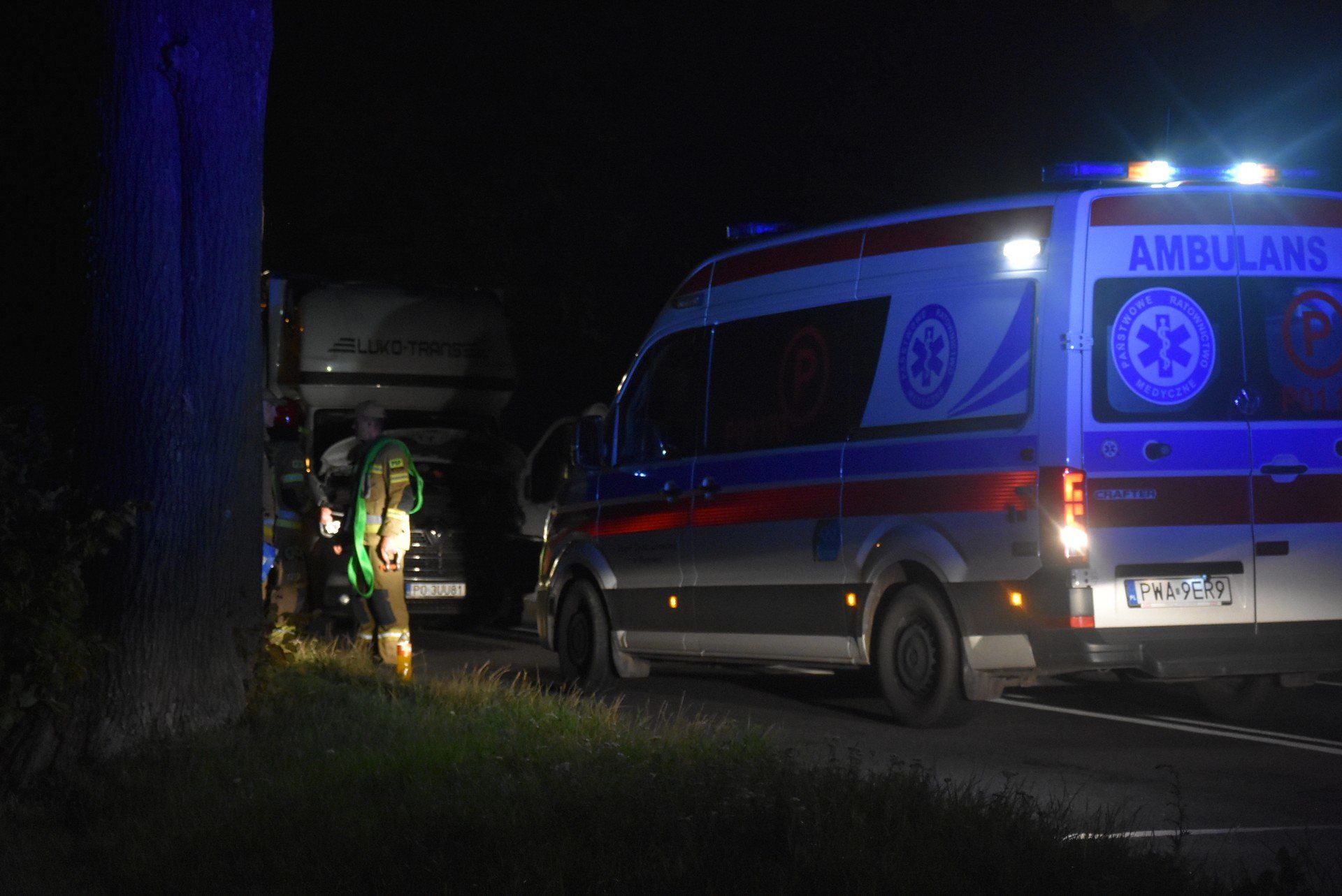 Nocna kolizja w Panigrodzu